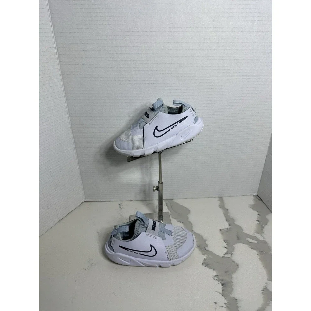 Nike Flex Runner 2 DJ6040-010 Grey/Light Armory Blue/White, Size 10C